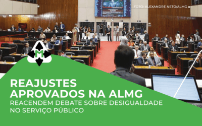 Reajustes aprovados na ALMG reacendem debate sobre desigualdade no serviço público