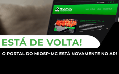 Site do MIOSP-MG está de volta!
