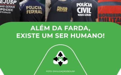 Além da farda, existe um ser humano