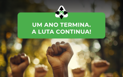 Um ano termina. A luta continua.