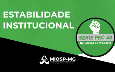 Mais Estabilidade Institucional