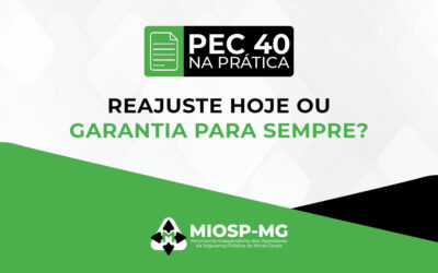 REAJUSTE HOJE OU GARANTIA PARA SEMPRE?