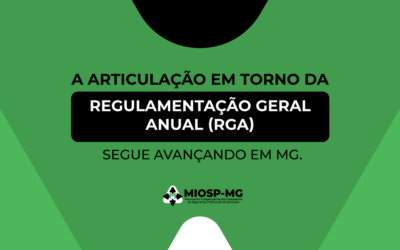 A articulação em torno da RGA segue avançando em Minas Gerais.