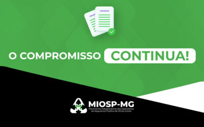 O compromisso continua.